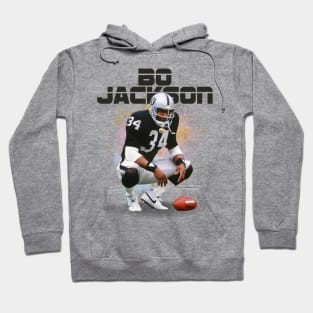 Bo Jackson Aesthetic Tribute 〶 Hoodie